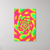 Quanten-Eigenzustand-Mandala-Kunst Leinwanddruck (Vorderseite)