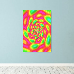 Quanten-Eigenzustand-Mandala-Kunst Leinwanddruck
