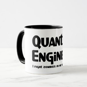 Quanten-Ingenieur Zombie Kämpfer Tasse