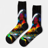 Quanten-Smart-Socken Socken (Linkes Detail)