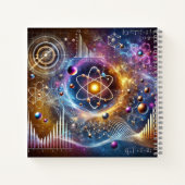 Quantenatome und kosmische Energie Notizblock (Rückseite)