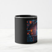 Quantenaugen verlassen Handkombination Tasse (Zentrum)