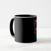 Quantenaugen verlassen Handkombination Tasse (Vorderseite Links)