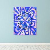 Quantenfluids kinetische Malerei Leinwanddruck (Insitu (Holzboden))