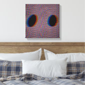 Quantenflussfeld leinwanddruck (Insitu (Schlafzimmer))