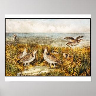 Quantenjagd - Vintage Kunst Poster