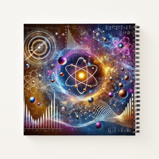 Quantenkern: Ein Nukleares PhysikNotebook Notizblock (Rückseite)