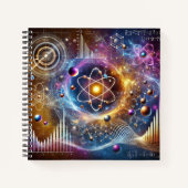 Quantenkern: Ein Nukleares PhysikNotebook Notizblock (Vorderseite)