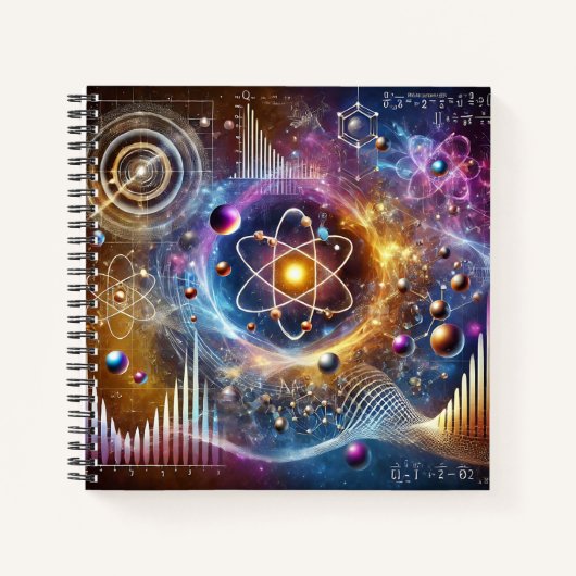 Quantenkern: Ein Nukleares PhysikNotebook Notizblock (Vorderseite)