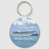 Quantenmanöver Canaveral Personalisiert Schlüsselanhänger (Vorderseite)