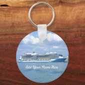 Quantenmanöver Canaveral Personalisiert Schlüsselanhänger (Vorderseite)