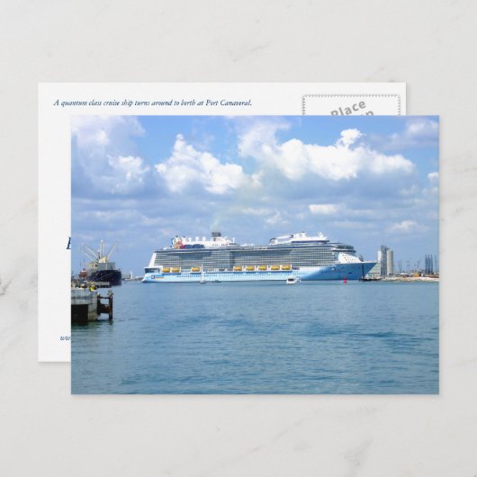 Quantenmanöver Canaveral Postkarte (Vorne/Hinten)