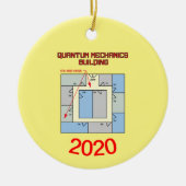 Quantenmechanik-Gebäude Keramik Ornament (Vorne)