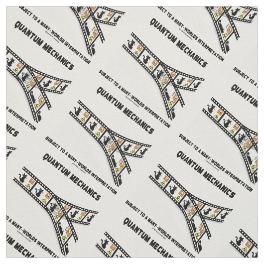 Quantenmechanik in vielen Welten Stoff (Muster)