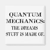 Quantenmechanik Magnet (Vorne)