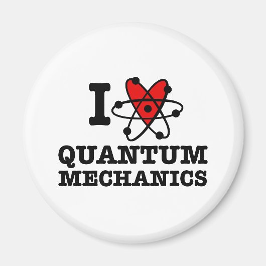 Quantenmechanik Magnet (Vorne)