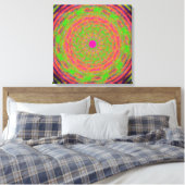 Quantenmechanik-Mandala-Muster  Leinwanddruck (Insitu (Schlafzimmer))