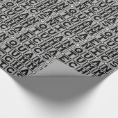 Quantenmechanik, Physikkonzept Geschenkpapier (Ecke)