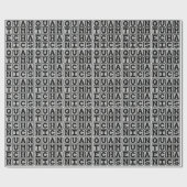 Quantenmechanik, Physikkonzept Geschenkpapier (Flach)