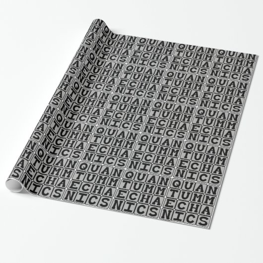 Quantenmechanik, Physikkonzept Geschenkpapier (Ungerollt)