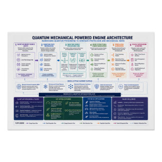 Quantenmechanische Motoren Poster