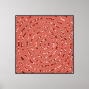 Quantenphysik-Mandala-Kunstmuster  Leinwanddruck