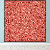 Quantenphysik-Mandala-Kunstmuster Leinwanddruck (Insitu (Holzboden))