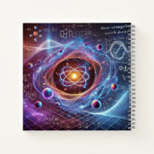 Quantenphysik und Atomenergie Notizblock (Rückseite)