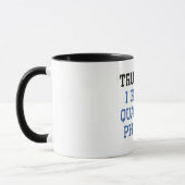 Quantenphysik Vertrauen Tasse (Links)