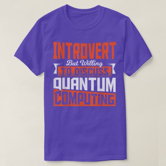 Quantenphysik Wissenschaftliche Mathematik T-Shirt (Design vorne)
