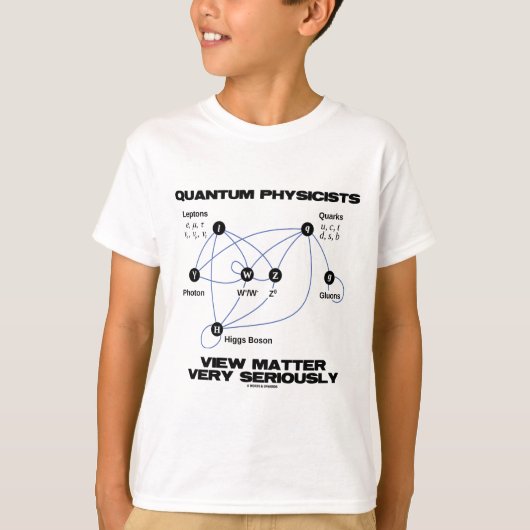 Quantenphysiker betrachten die Angelegenheit sehr T-Shirt (Vorderseite)
