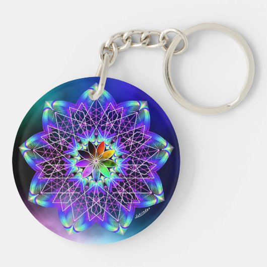 Quantensprung/Konvergenz Schlüsselanhänger (Rückseite)