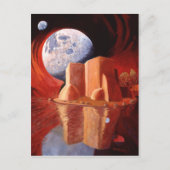 Quantensprung von Alan Heuer Postkarte (Vorderseite)