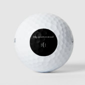 Quantenstimmung, lustige Quantenphysik Golfball (Vorderseite)