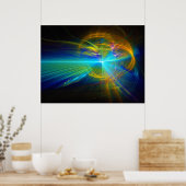 Quantenstruktur -2007 poster (Küche)