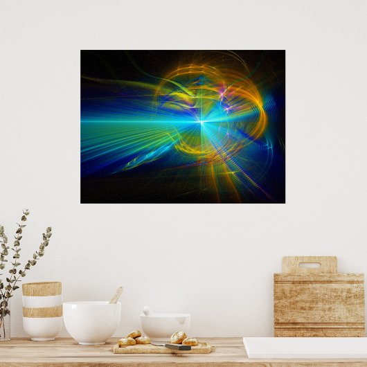 Quantenstruktur -2007 poster (Küche)