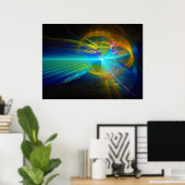 Quantenstruktur -2007 poster (Heimbüro)