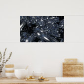 Quantenstruktur Poster (Küche)