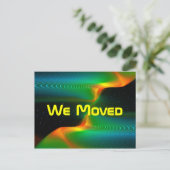 Quantenverschmelzung Ankündigungspostkarte (Stehend Vorderseite)