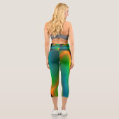 Quantenverschmelzung Capri Leggings (Rückseite)