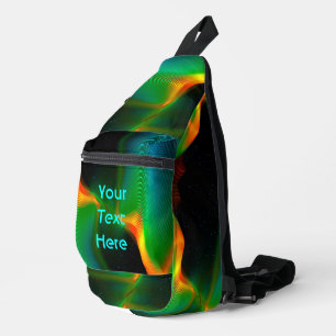 Quantenverschmelzung Crossbody Bag