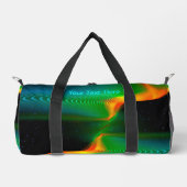 Quantenverschmelzung Duffle Bag (Vorderseite)