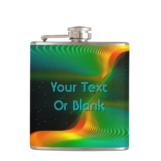 Quantenverschmelzung Flachmann (Vorderseite)