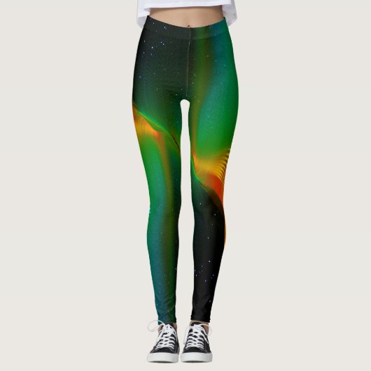 Quantenverschmelzung Leggings (Vorderseite)