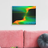 Quantenverschmelzung Leinwanddruck (Insitu (Wohnzimmer))