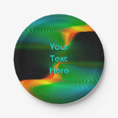 Quantenverschmelzung Pappteller (Vorderseite)