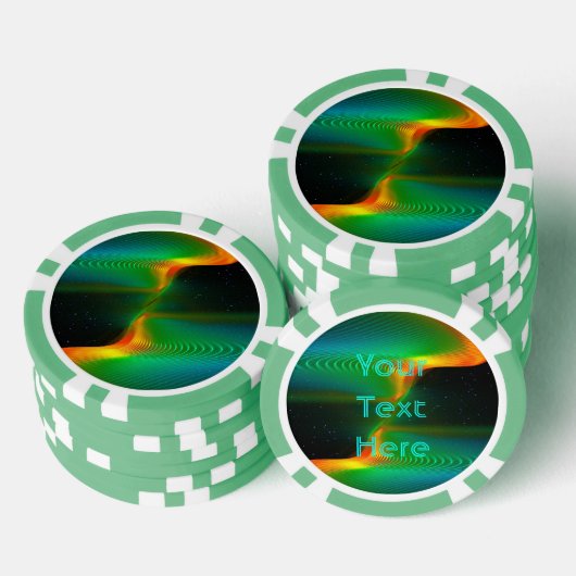 Quantenverschmelzung Pokerchips (Stapel)