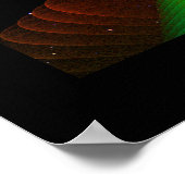 Quantenverschmelzung Poster (Ecke)