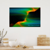 Quantenverschmelzung Poster (Küche)