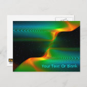 Quantenverschmelzung Postkarte (Vorne/Hinten)